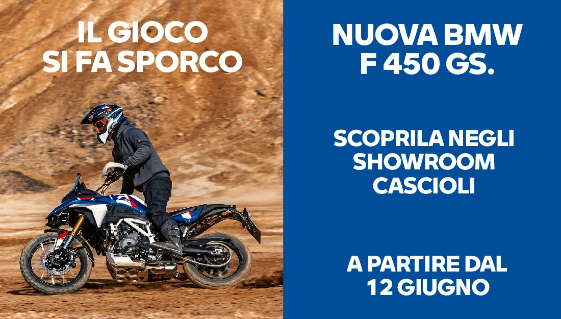 Lancio Nuova F 450 GS