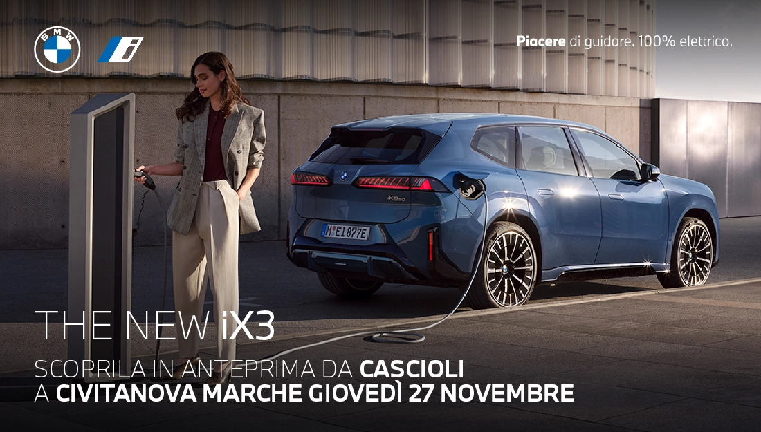 BMW iX3. In Anteprima da Cascioli