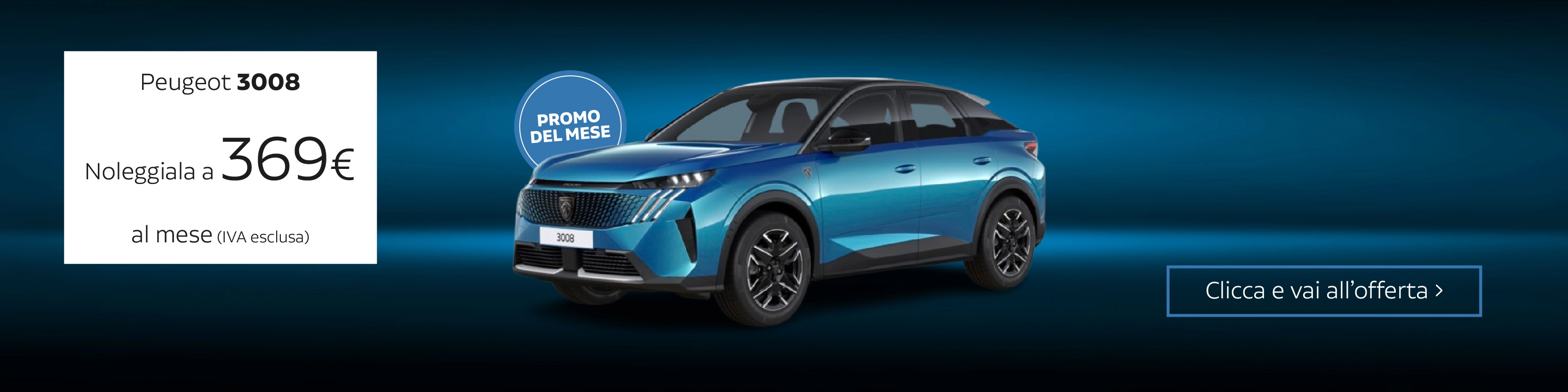 noleggio Peugeot 3008
