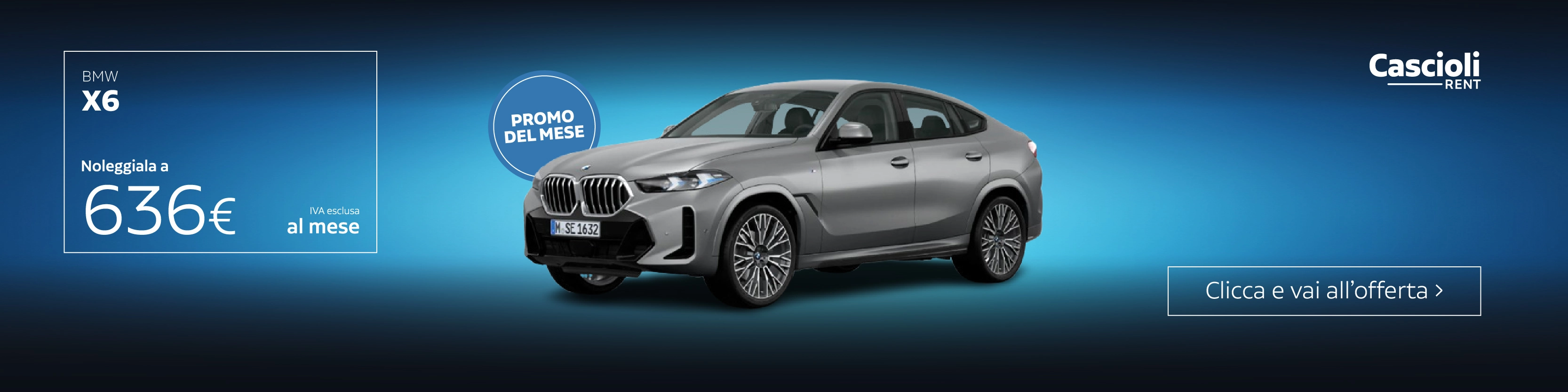 noleggio BMW X6