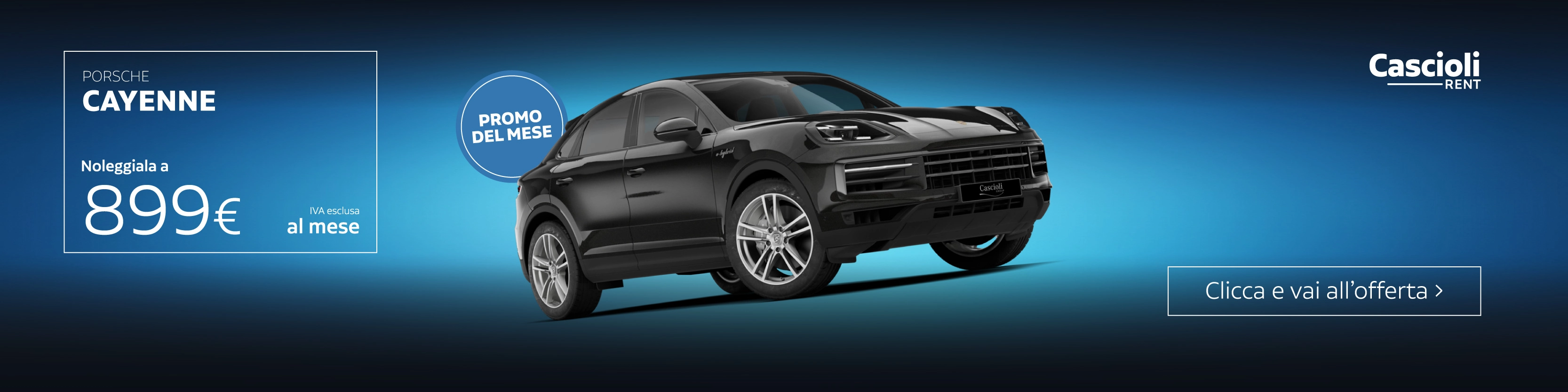 noleggio Porsche Cayenne