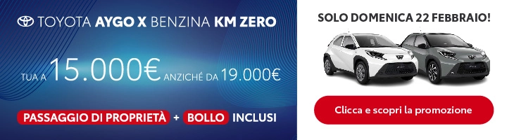 TOYOTA | Promo Aygo X Km Zero - Feb26