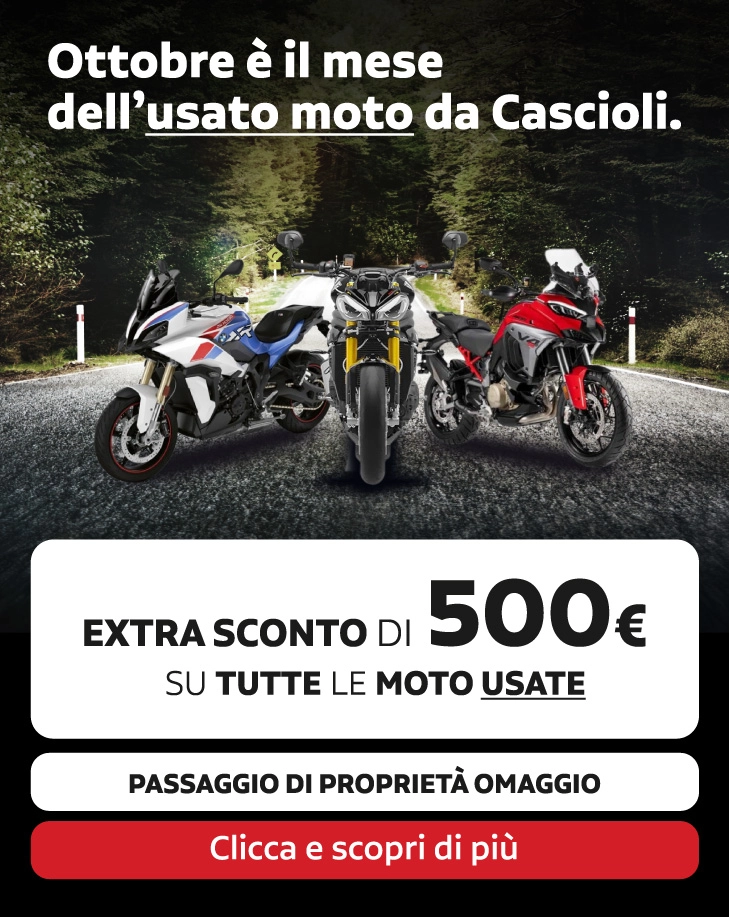 Promo Usato Moto - Ottobre 2025