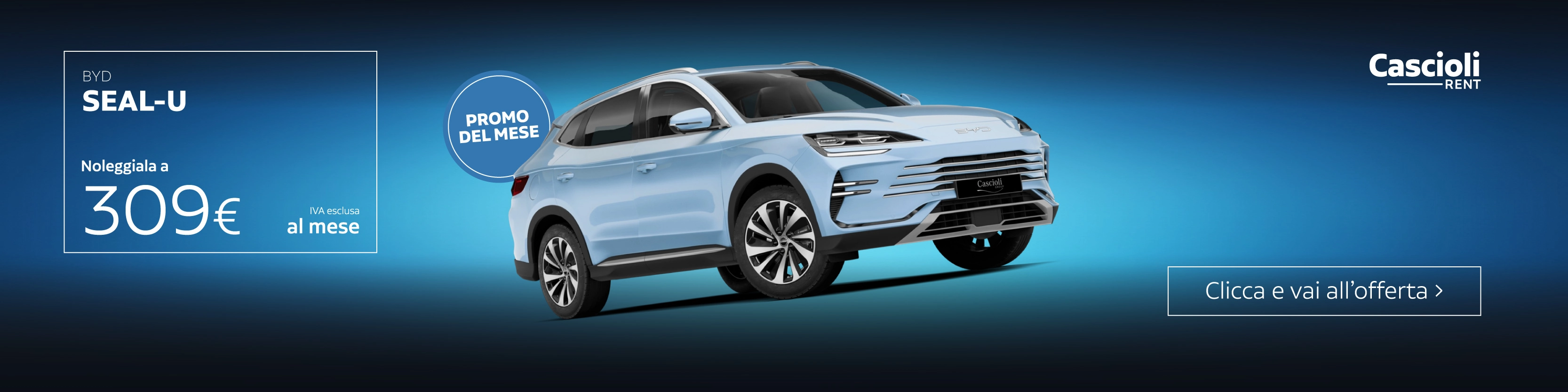 noleggio BYD Seal U