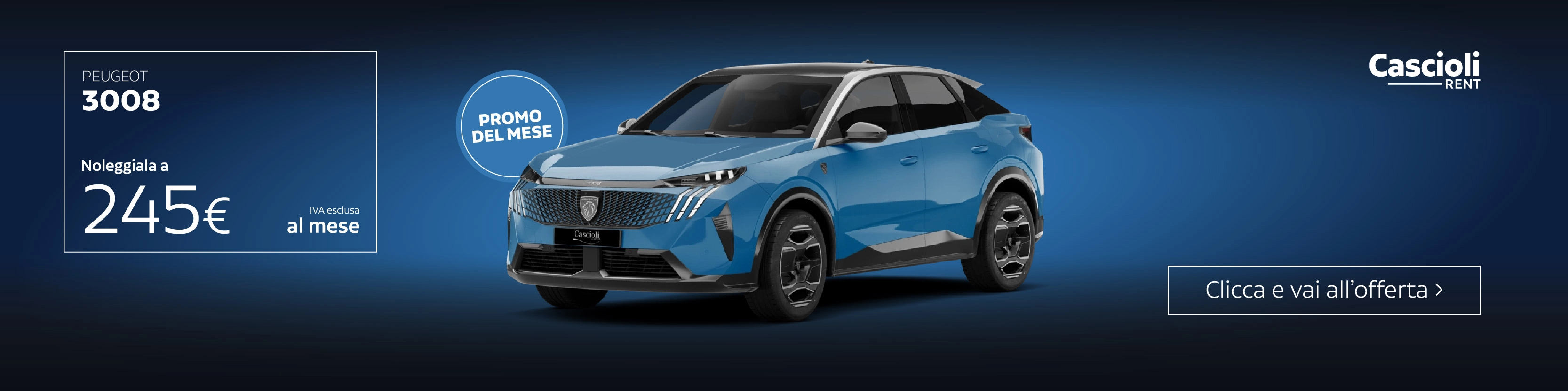 noleggio Peugeot 3008