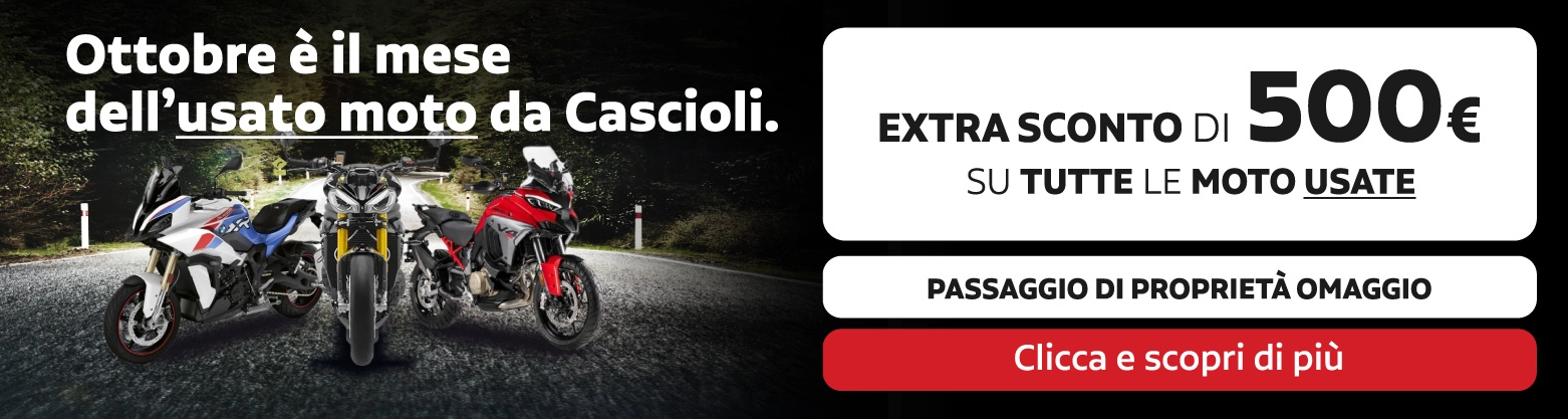Promo Usato Moto - Ottobre 2025