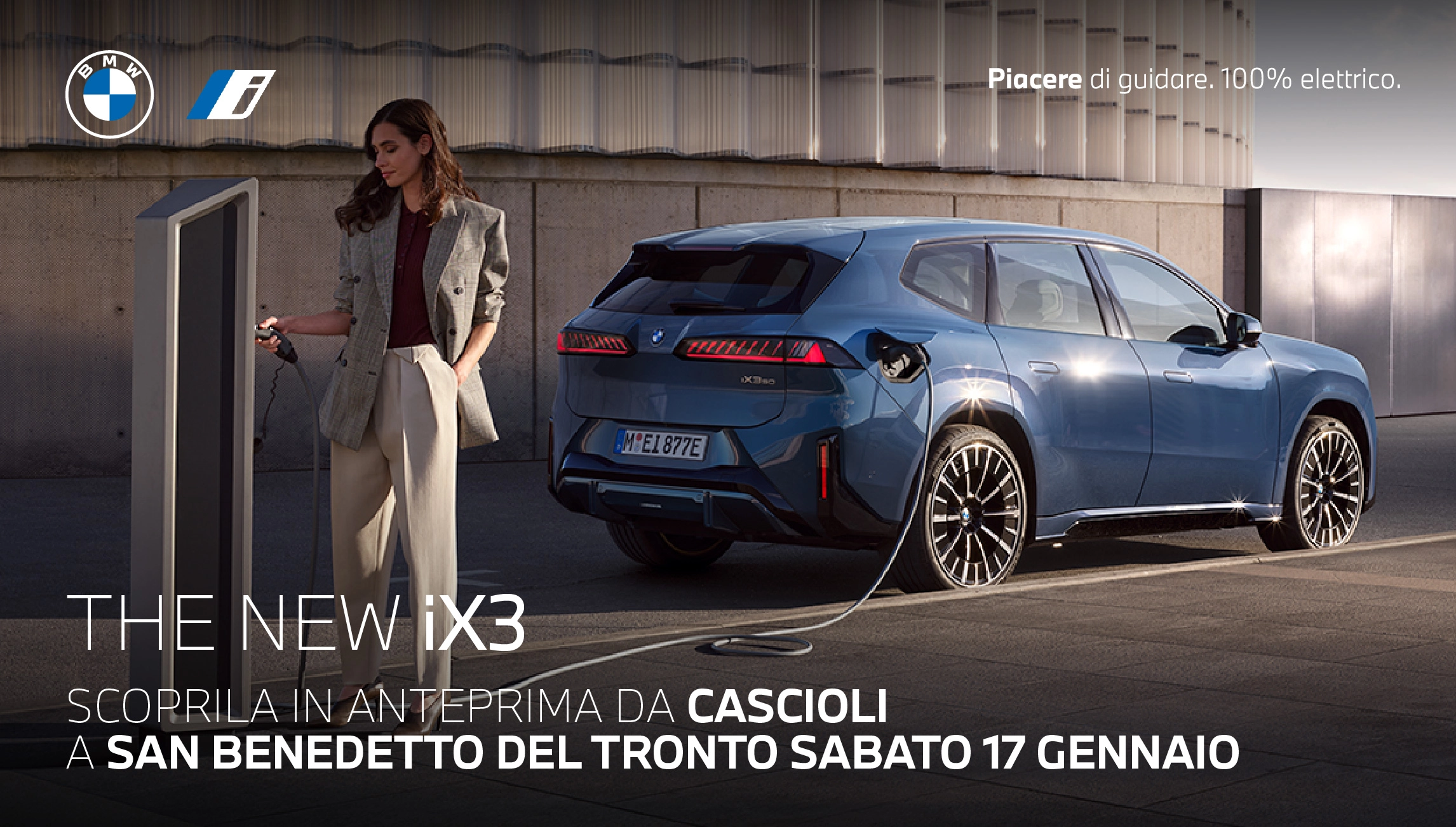 BMW iX3. In Anteprima da Cascioli