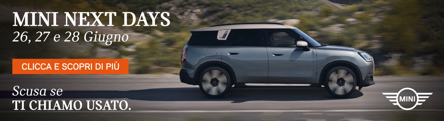 MINI NEXT DAYS - Promo Usato - Giugno 2025