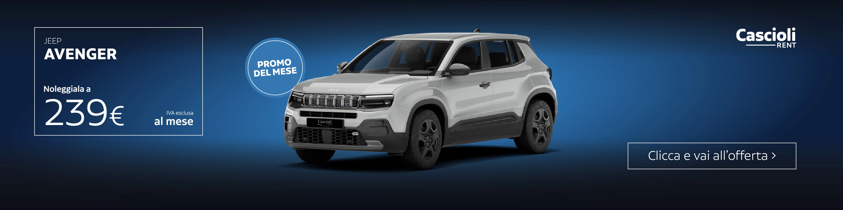 noleggio Jeep Avenger