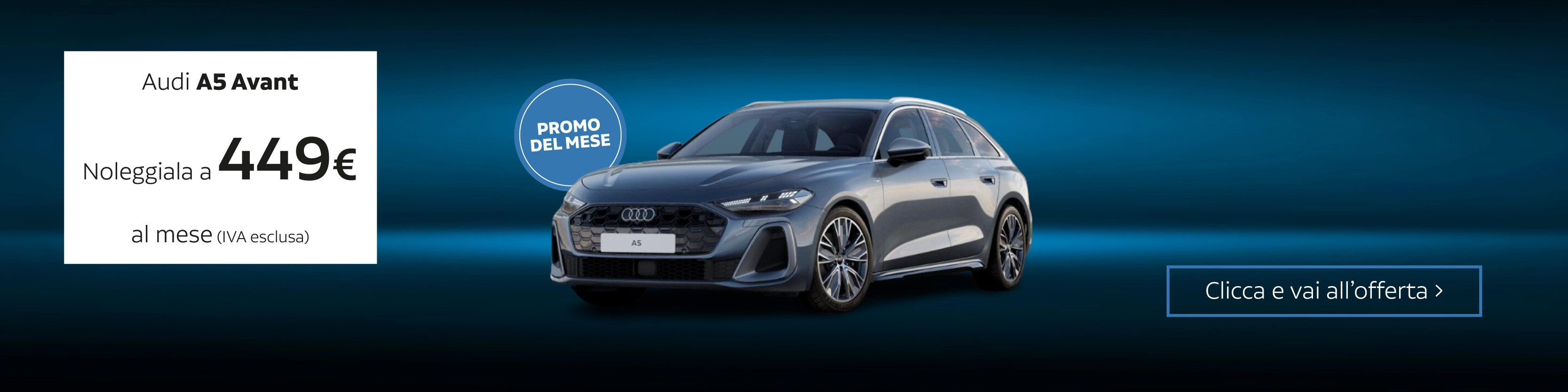 noleggio Audi A5 Avant